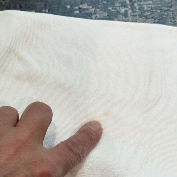 RE/DONE Pullover Womens Small Off White Half Zip‎ Sweatshirt Made USA Cotton - Picture 8 of 16